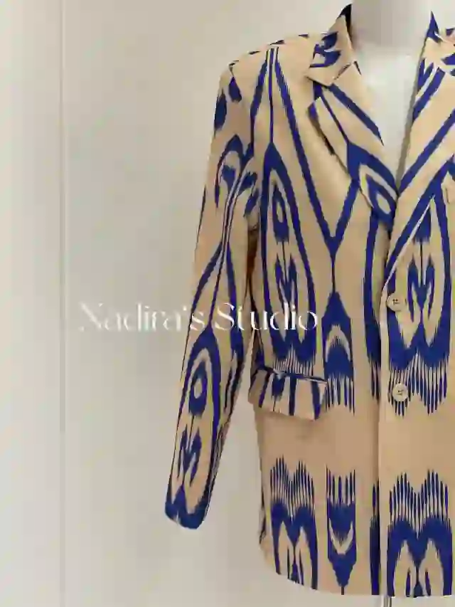 Etles Keten Blazer