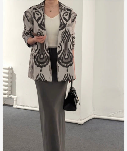 Etles Keten Blazer